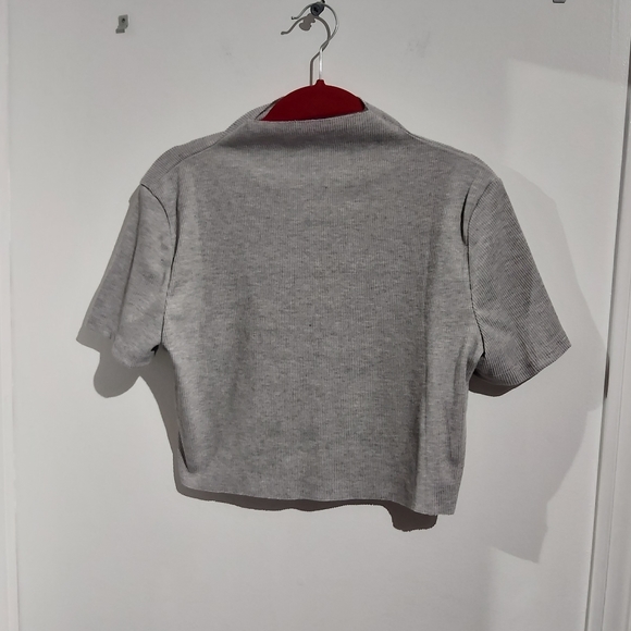 Shein gray turtleneck - Picture 4 of 5